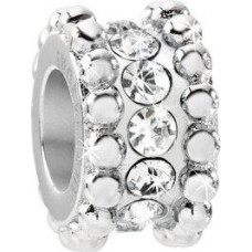 Morellato Nerūsējošā tērauda kulons Drops White Crystals SCZ705