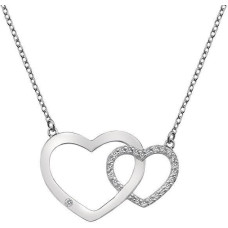 Kaklarota Sievietēm - HOT DIAMONDS - DN128 - Sudrabs 925 - Dimants - Ankrāla ķēde