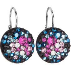 Auskari - EVOLUTION GROUP - 31176.4 - Sudrabs - Swarovski kristāli - Hipoalerģisks