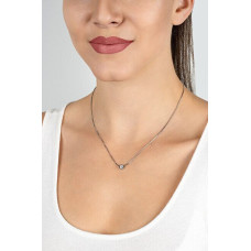 Sudraba kaklarota sievietēm Brilio Silver NCL26W