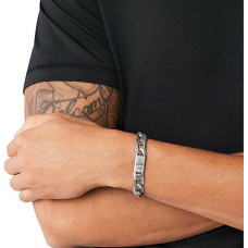 Armani Exchange Mūžīga vīriešu tērauda rokassprādze AXG0077040