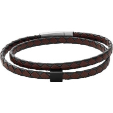 Aizdare - SKAGEN - SKJM0185998 - Brūns Ādas - Divkrāsu Nerūsējošais Tērauds - 185 mm