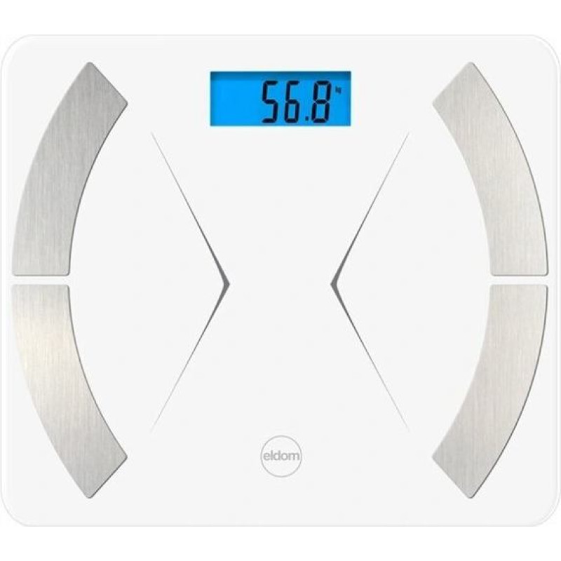 Eldom bluetooth viedā vannas istabas skala TWO500 white