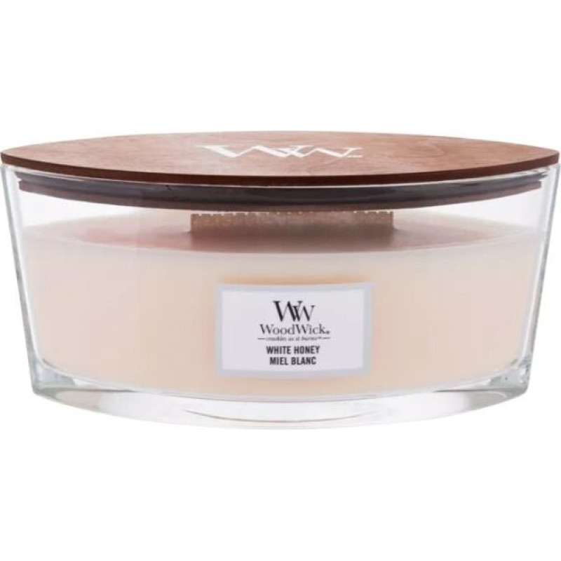 WoodWick baltais medus, 453,6 g