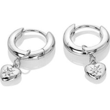 Hot Diamonds Romantiski sudraba auskari ar dimantiem 2 in 1 Most Loved DE718 sHD1554