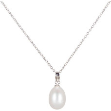 JwL Luxury Pearls Sudraba kaklarota ar labo pērli 45cm JL0436
