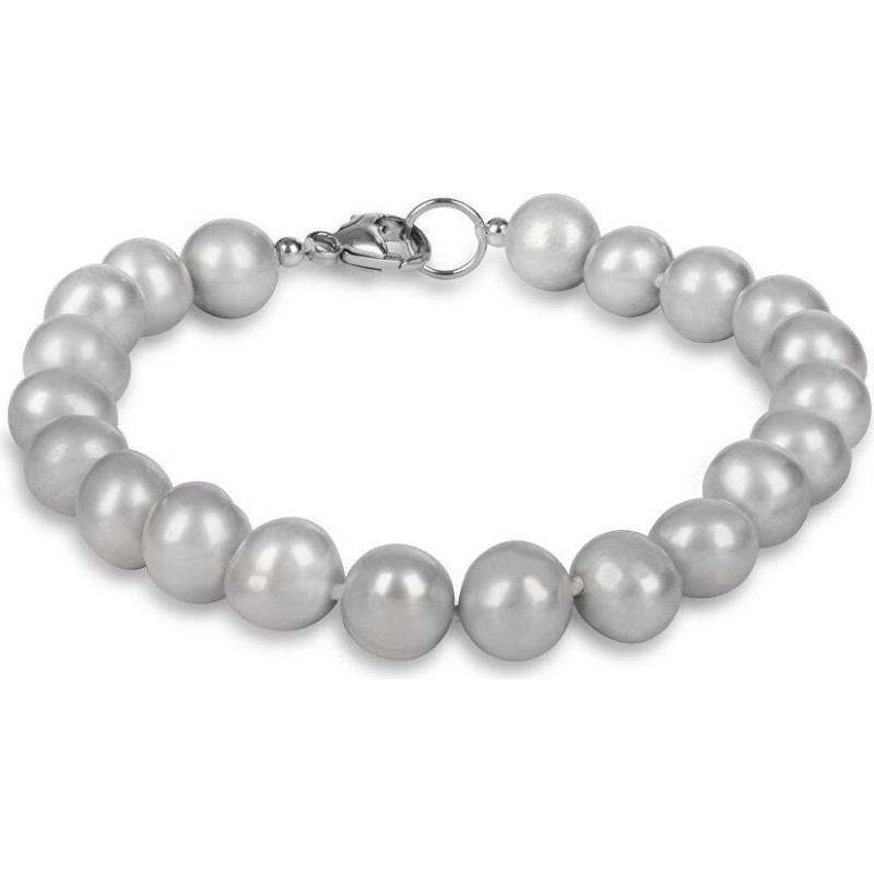 JwL Luxury Pearls Rokassprādze no īstām pelēkām pērlēm JL0359