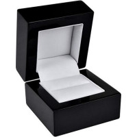JK Box Melna koka gredzenu kaste BB-2 / A25