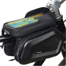 Ūdensizturīga velosipēda rāmja soma ar telefona turētāju