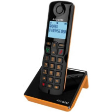 TĀLRUNĪCĒJAS, Tālruņi, Bezvadu tālrunis, Alcatel S280 Ewe Melns/oranžs Bezvadu funkcijas Jā, Brīvroku funkcija Jā, Ligzdas uz