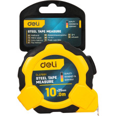 Mērlente Deli Tools EDL3799Y, 10m/25mm