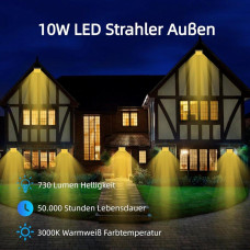 Wegoodlife 10 W LED āra prožektors