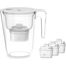 Filtra kanna - PHILIPS - AWP2933WHT - 2,6L - Micro X-Clean - 3 filtri iekļauti