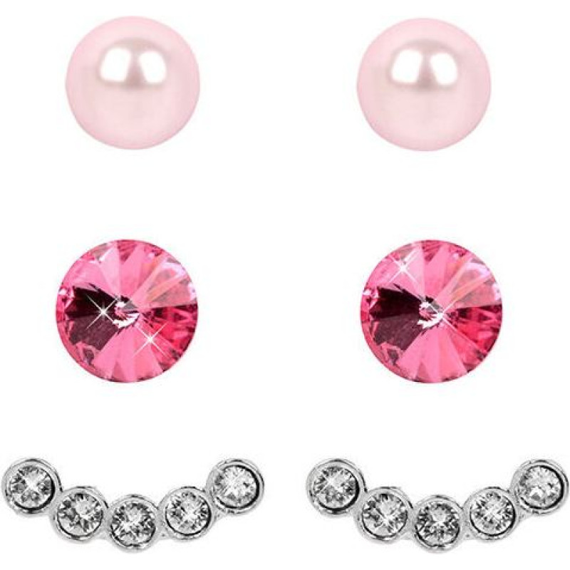 Levien Auskaru komplekts Ear Cuff Rose Rosaline