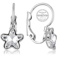 Levien Meitenīgi auskari ar dzidru kristālu STARBLOOM