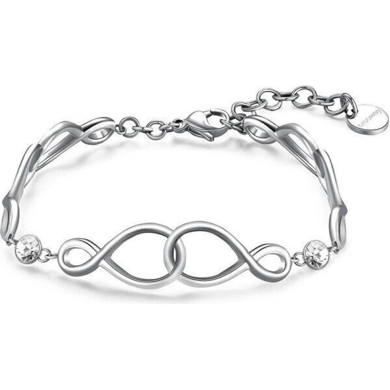 Brosway Stilīga tērauda rokassprādze Infinity Ribbon BBN25