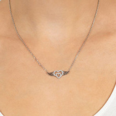 Sudraba kaklarota sievietēm Brilio Silver NCL47W