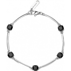 Aproces - BROSWAY - Fancy Mystery Black FMB04 - Sudrabs - Melnais kubiskais cirkonijs - 16 cm