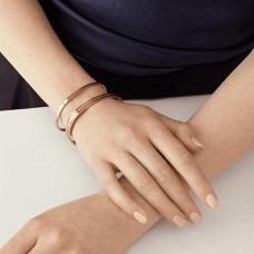 Aproces - DANIEL WELLINGTON - DW0040014 - Masīva vara - Garums 15,5 cm - Rožu zelta krāsā
