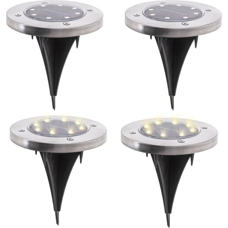 Dārza lampas 8LED 4GAB