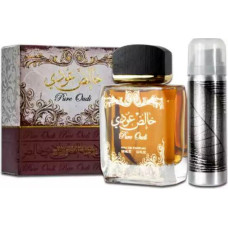 Tualetes ūdens vīriešiem Pure Oudi By Lattafa 100 ml ar dezodorantu 50 ml