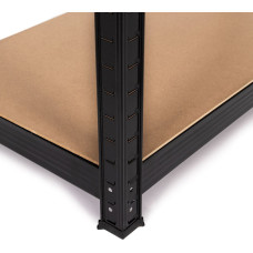 Metāla noliktavas plaukts 180x90x40 cm pagraba garāžai 5 plaukti 875 kg ModernHome