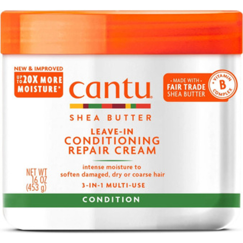 Cantu Shea Butter Leave-In Conditioning Repair Cream - Hydratačn&iacute; maska pro po&scaron;kozen&eacute; vlasy