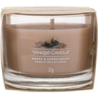 Yankee Candle Amber & Sandalwood Votive candle in glass