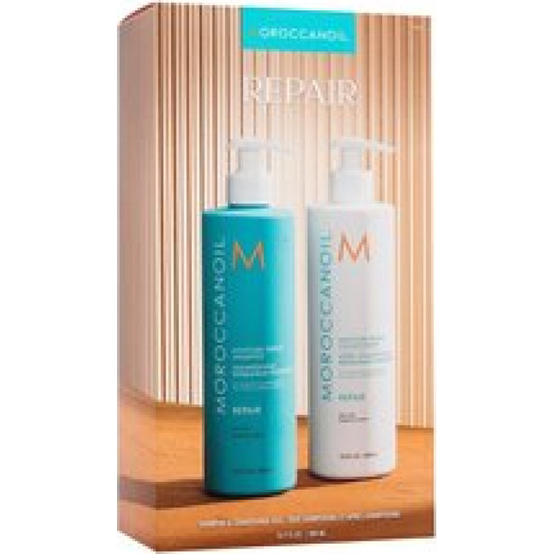 Moroccanoil Repair Duo - D&aacute;rkov&aacute; sada pro po&scaron;kozen&eacute; vlasy