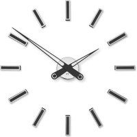 Future Time melns līmpulkstenis