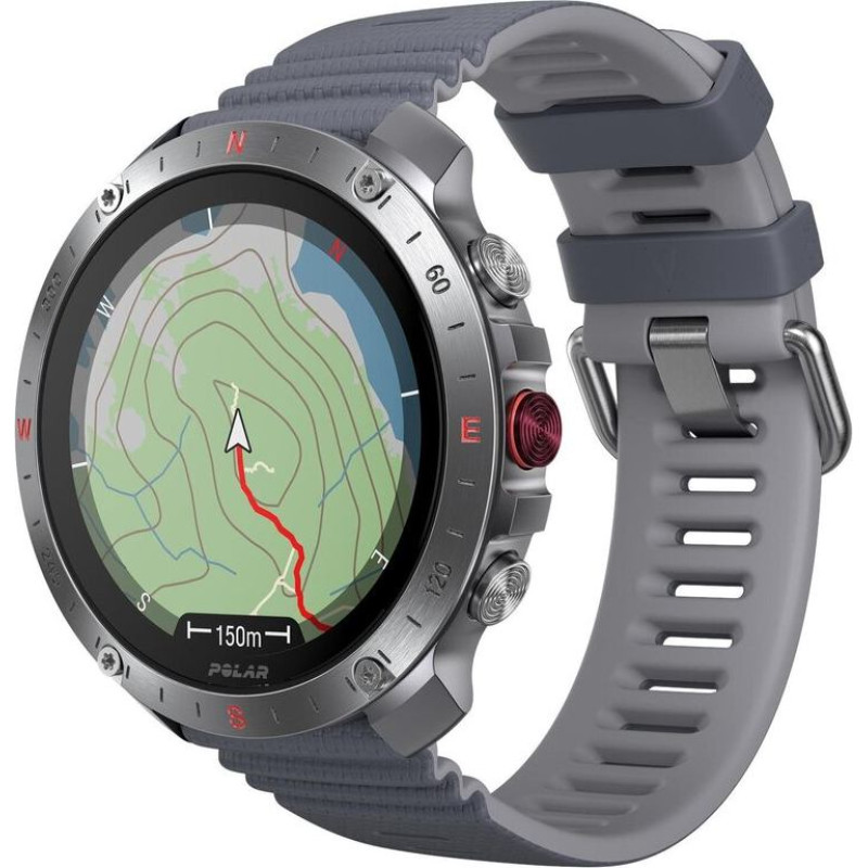 Polar Grit X2 Pro Sporta viedpulkstenis, silver