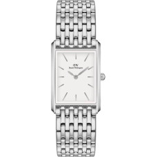 Sieviešu pulkstenis - DANIEL WELLINGTON - DW00100706 - Sudraba tērauds - Taisnstūra - Analogais