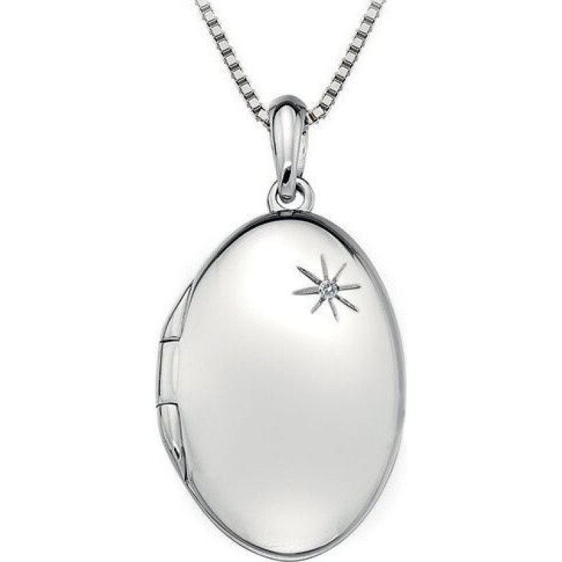 Sudraba kaklarota sievietēm Hot Diamonds DP49