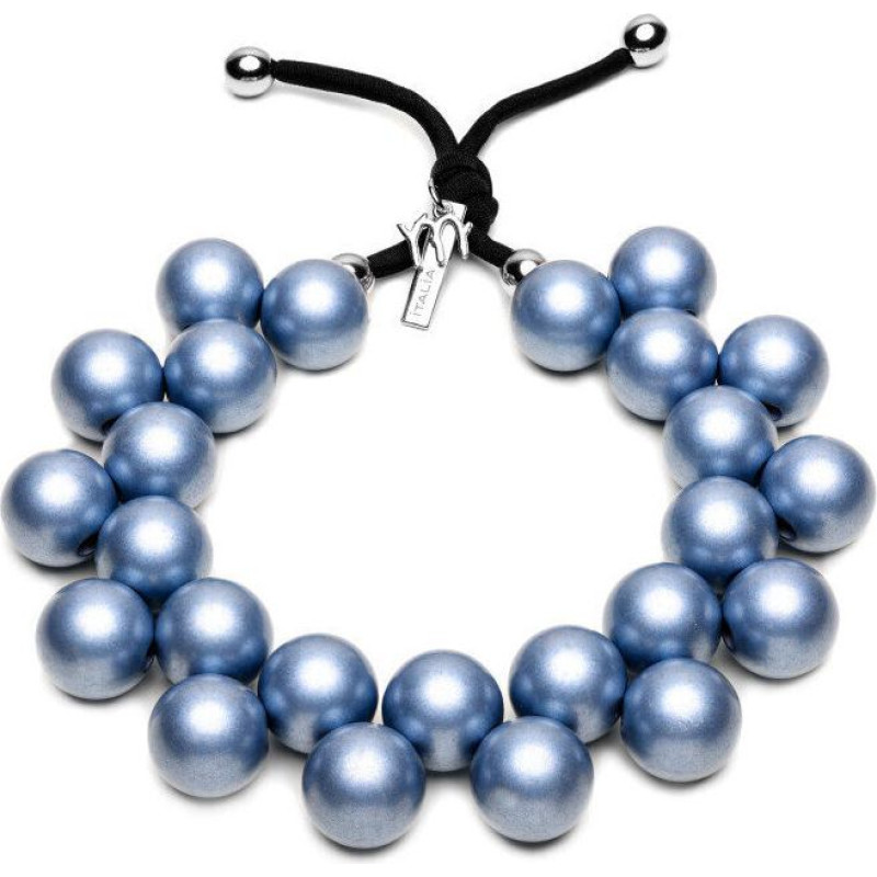 Collier - BALLSMANIA - C206M - Metāla sveķi - 2,5 cm - Zils