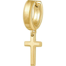 Brosway Mūsdienīgi zeltīti auskari Cross Ink BIK29 sBW2309