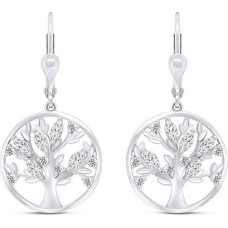 Brilio Silver Populāri sudraba auskari Tree of Life EA311W sBS1595