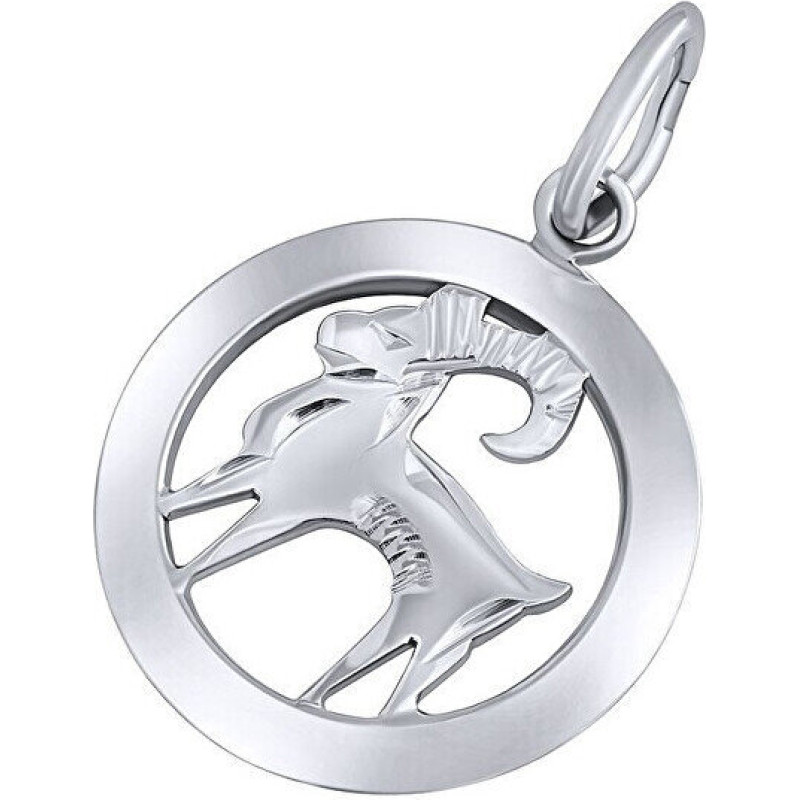 Silvego Sudraba kulons zodiaka zīme Mežāzis - apaļš SILVEGOB10283S01 sSL3822
