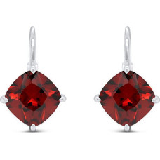 Brilio Silver Modes sudraba auskari ar sarkaniem cirkoniem EA304WR sBS1574
