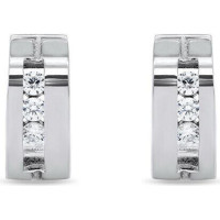 Brilio Silver Mūžīgi apaļi sudraba auskari EA214W sBS1179