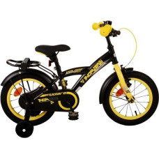 Pilsētas velosipēds Volare Thombike, 14 collu, melns - dzeltens