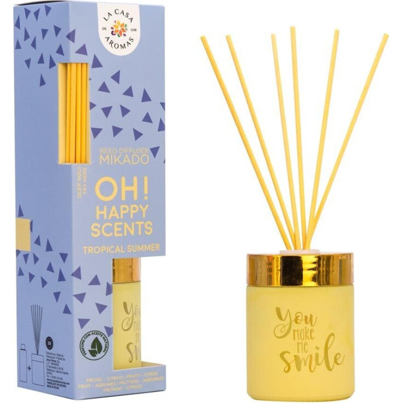 Mājas aromāts ar kociņiem La casa de los aromas Oh Tropical Summer, 100ml