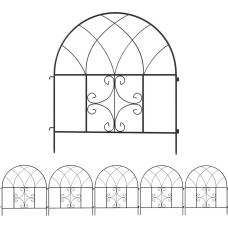 Dekoratīvs dārza žogs Outsunny, 300x70 cm
