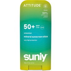 Attitude Sunly Stick SPF 50 - Miner&aacute;ln&iacute; opalovac&iacute; kr&eacute;m v tyčince