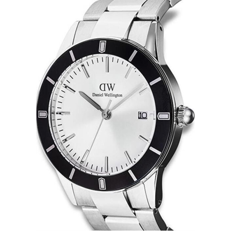 Pulksteņi - DANIEL WELLINGTON - Ikonisks Paradigma 40 - Nerūsējošais tērauds - Kvarts - Minimalistisks dizains
