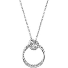 Sudraba kaklarota ar briljantu sievietēm Hot Diamonds DP735