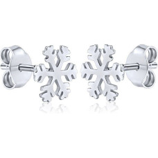 Sudraba auskari Silvego Snowflakes ZTJE52502 sSL3308