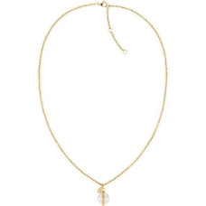 Tommy Hilfiger Stilīga zeltīta kaklarota ar pērli 2780762