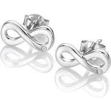 Hot Diamonds Sudraba auskari ar dimantiem Infinity Diamond Amulets DE710 sHD1583