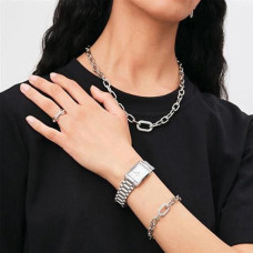 Aproces - DANIEL WELLINGTON - DW00400608 - Nerūsējošais tērauds 316L - Kristāli - Garums 17,5 cm