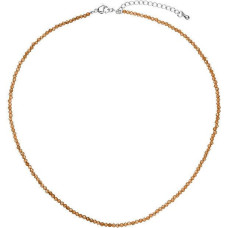 Lace pearls necklace 42012.3 smoky quartz